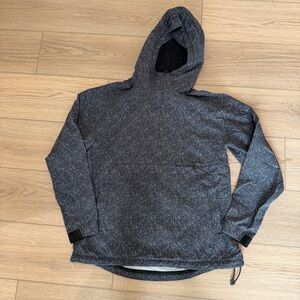 Outdoor Voices Grey Speckled Hooded Running Anorak